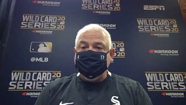 Ricky Renteria pregame WC G3 2020-10-01